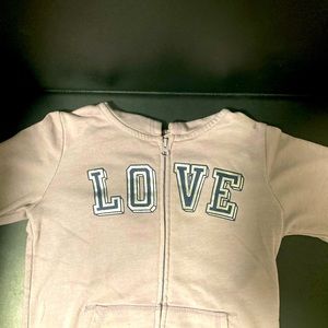 Purple zip up hoodie